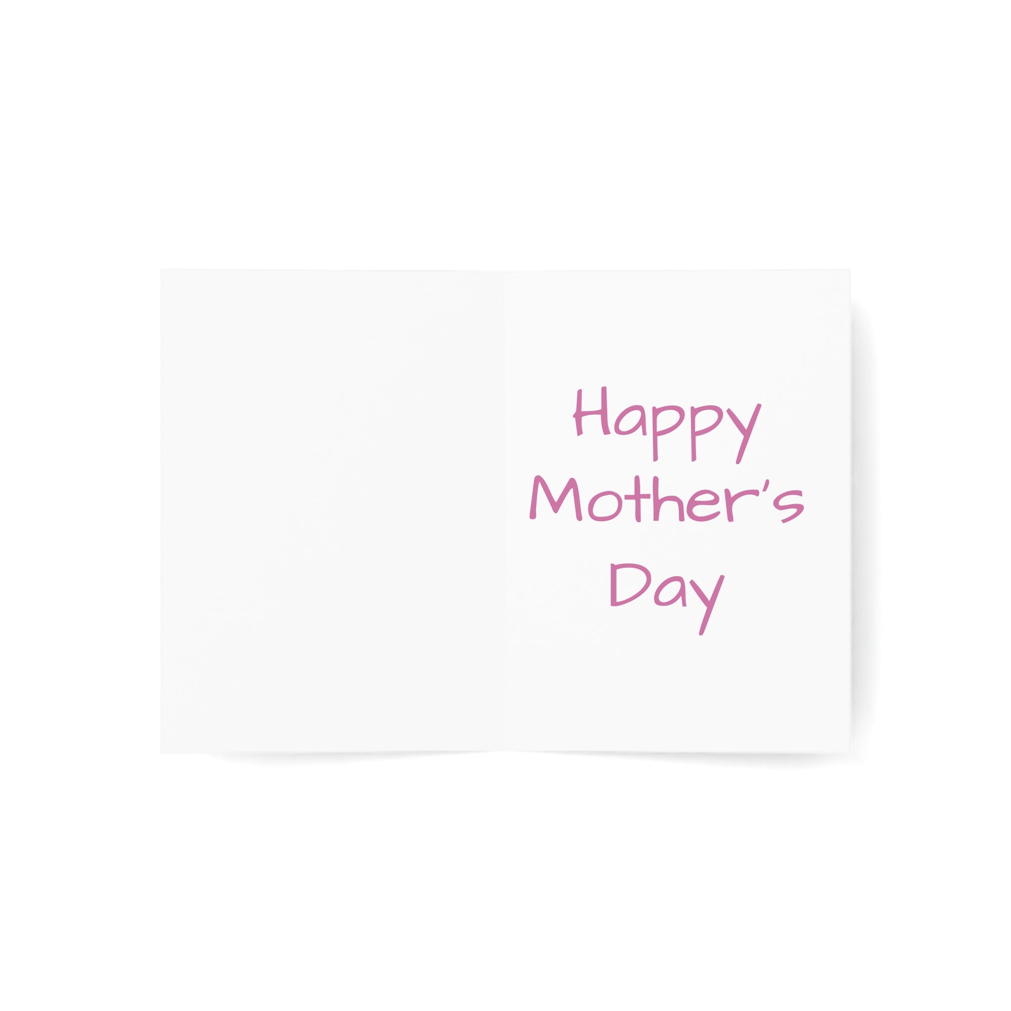 First Mother’s Day Card
