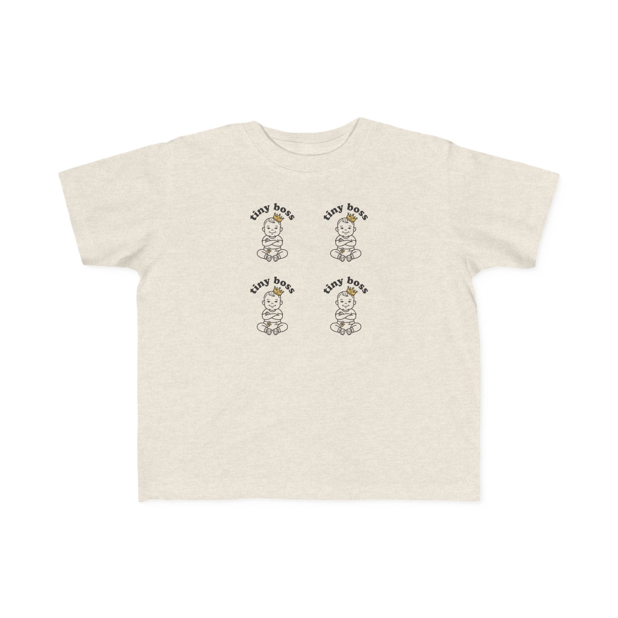 “Tiny Boss” Toddler Tee
