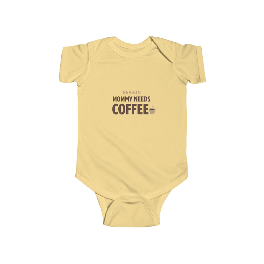 “Running on Coffee & Chaos” Infant Onesie