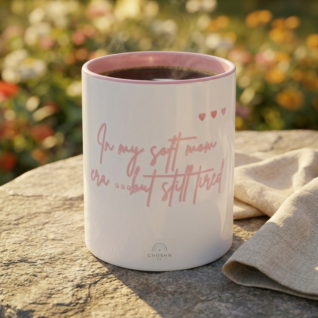 Tired Mom Club Mug- Soft Mom Era Edition