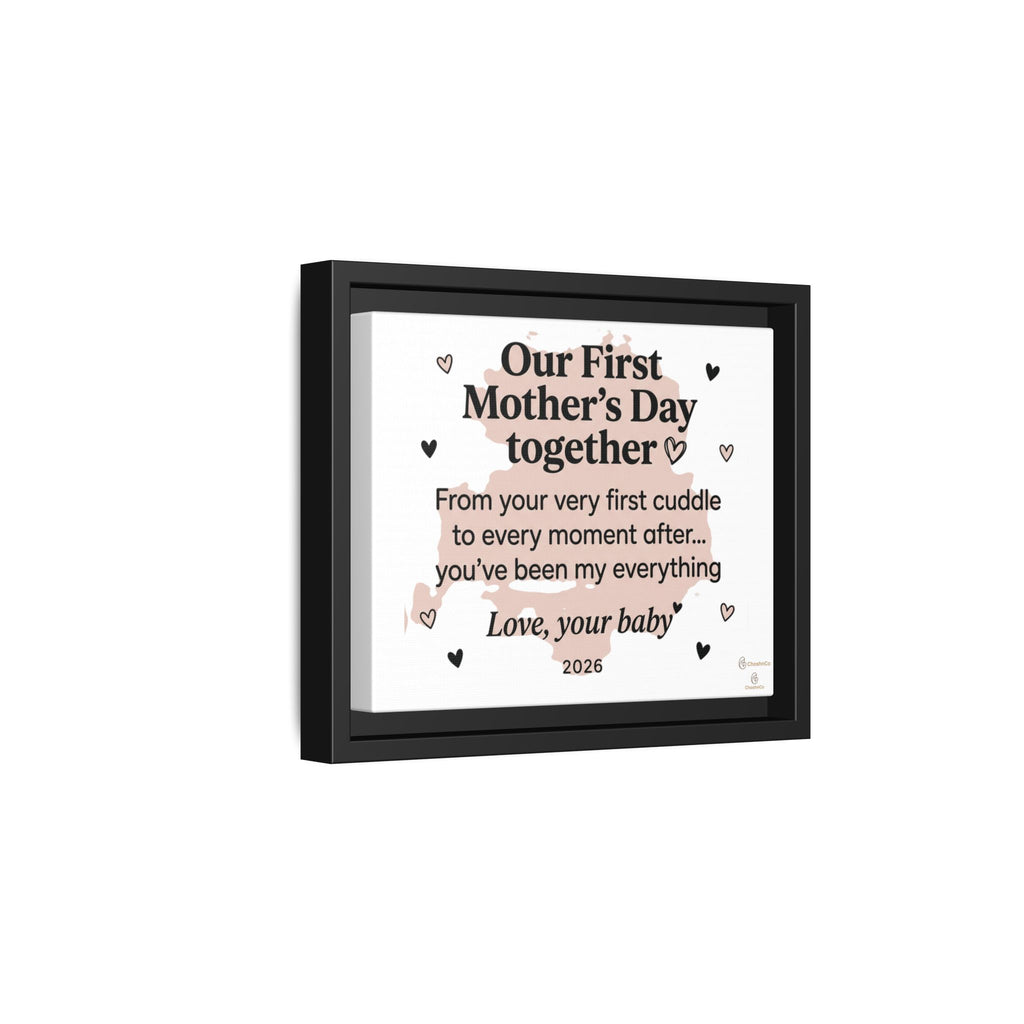First Mother’s Day Canvas, Framed (Multi-color)