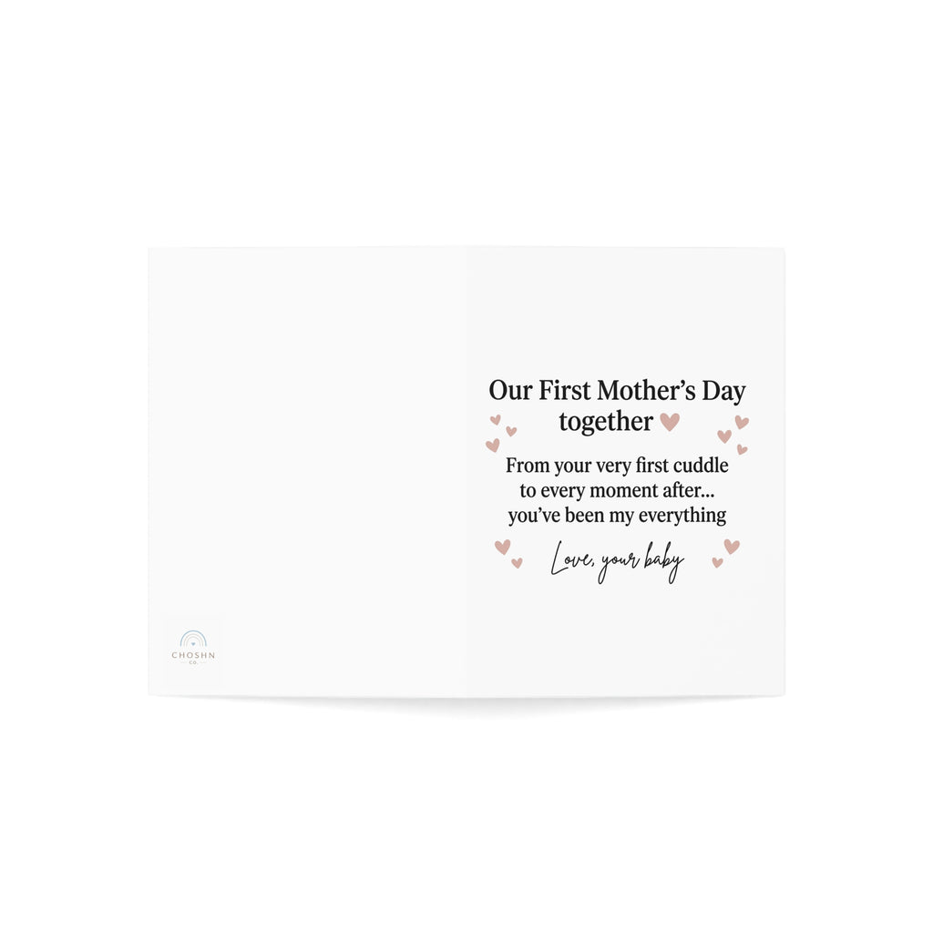 First Mother’s Day Card