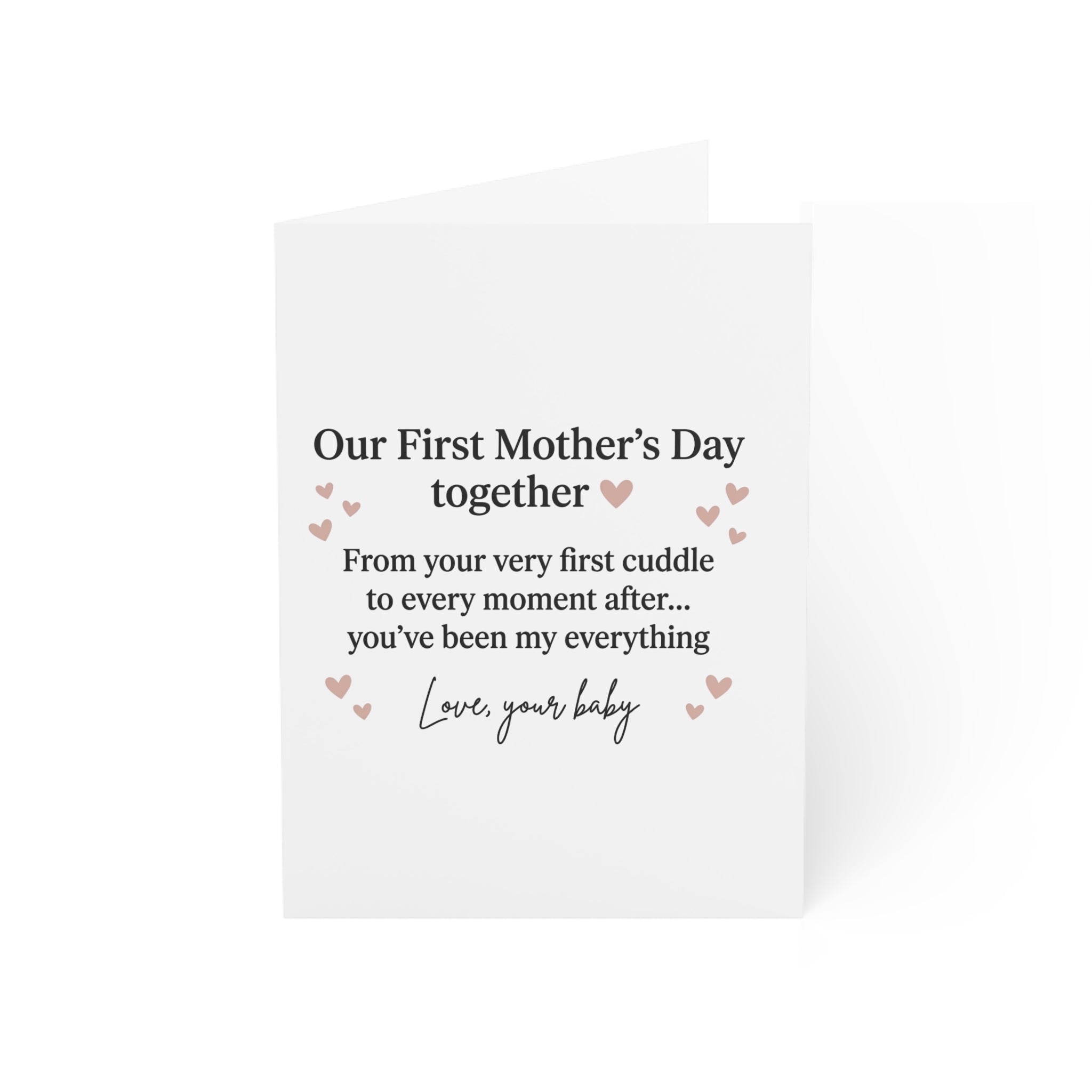 First Mother’s Day Card