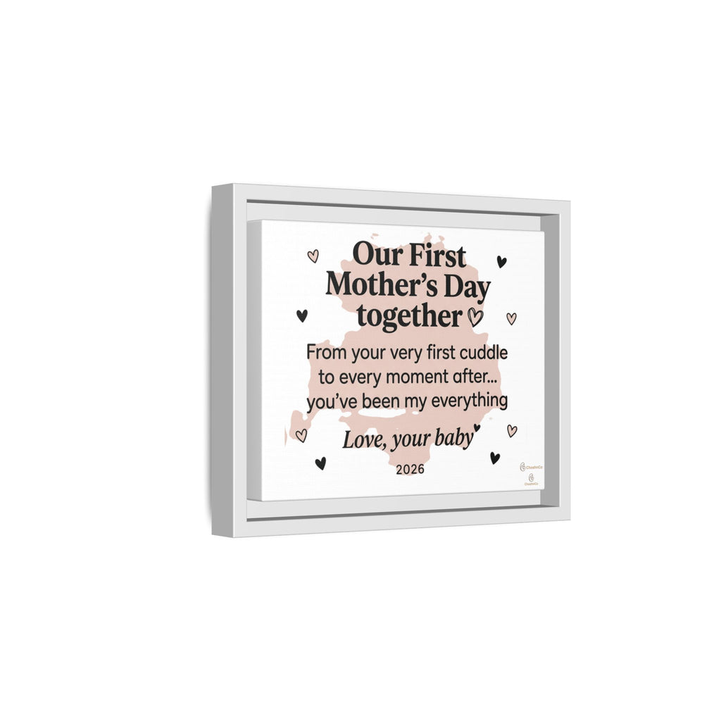 First Mother’s Day Canvas, Framed (Multi-color)