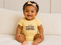 “Running on Coffee & Chaos” Infant Onesie