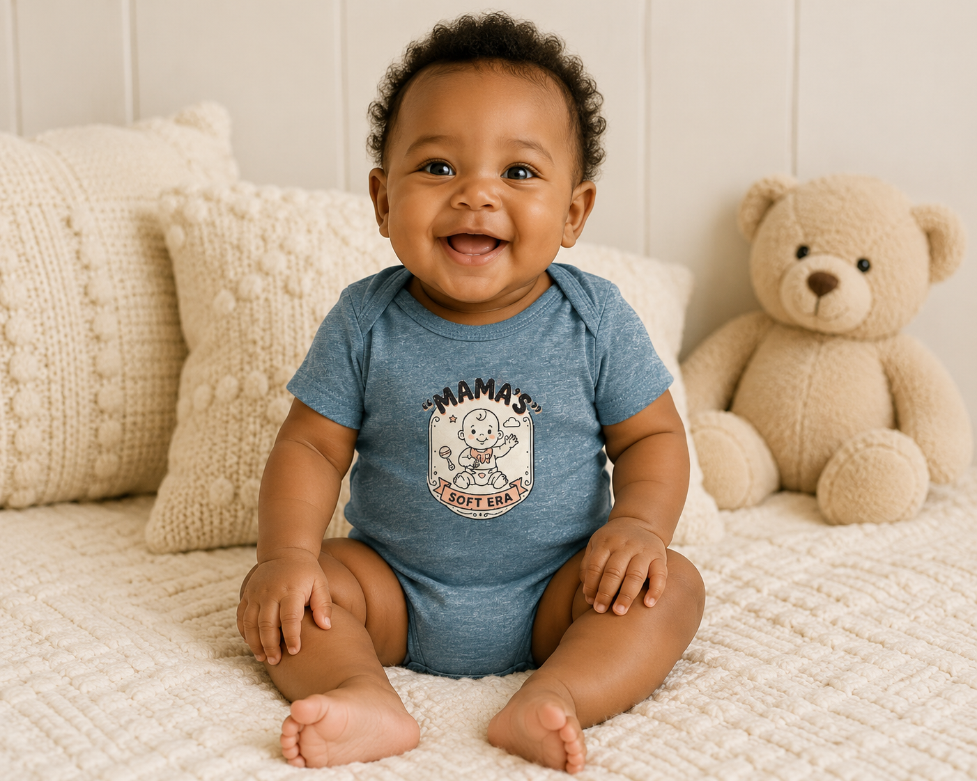 “Mama’s Soft Era” Infant Onesie